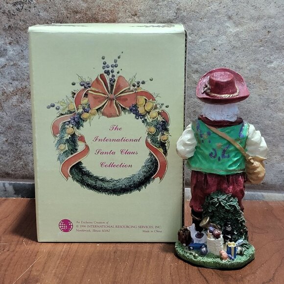 International Santa Claus Collection Padre Nicholas Brazil Figurine 1996 - Picture 2 of 10